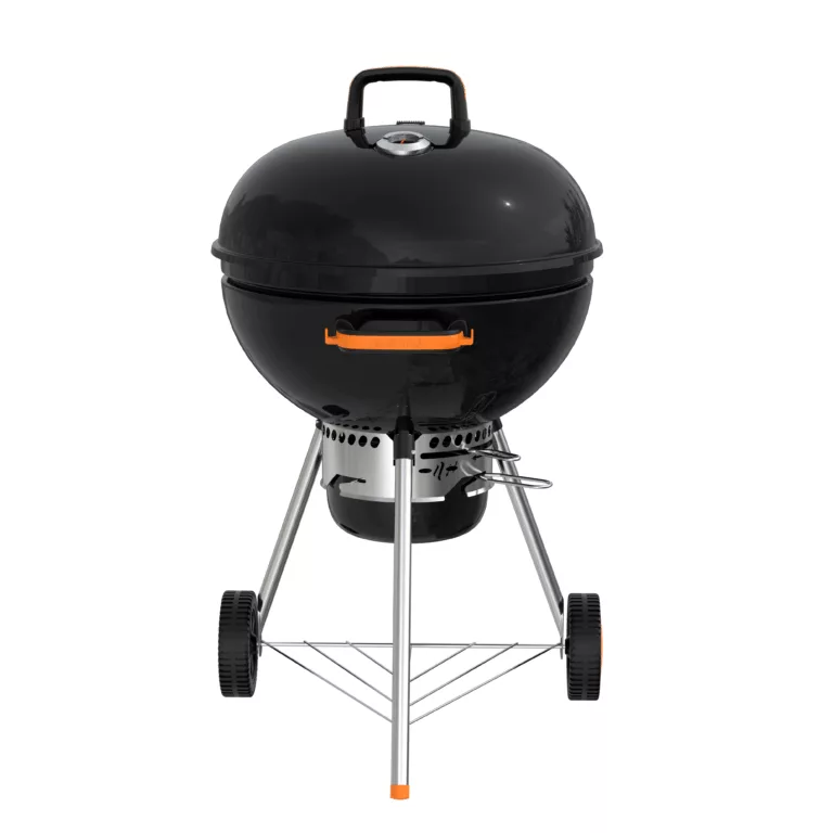 KEYO KY22022HE 22-Inch Kettle Charcoal Grill | Premium Outdoor BBQ Grill with Thermometer