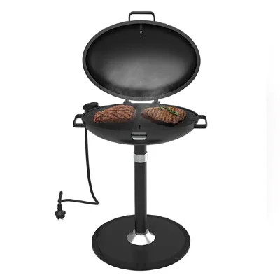 Stand Electric Grill - Outdoor Patio BBQ with Adjustable Temperature Control
