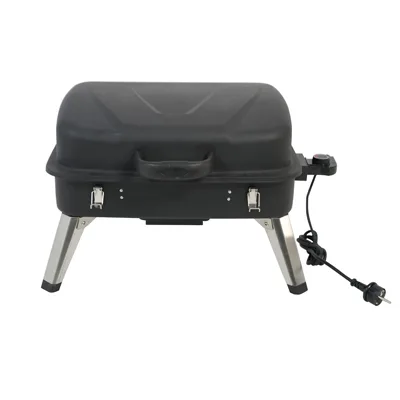 Tabletop Electric Grill - Compact Countertop BBQ for Indoor Apartment Cooking