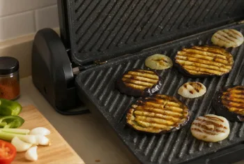 Portable Electric Grill for Camping - Outdoor Picnic BBQ Setup