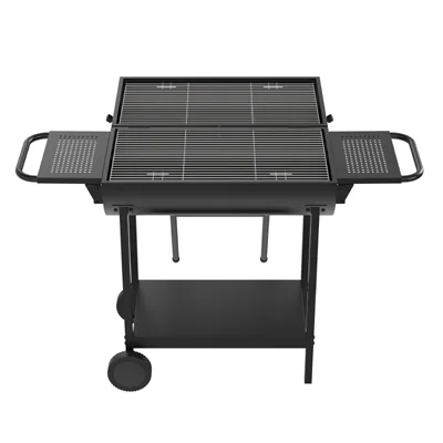 Commercial Offset Smoker with Reverse Flow - Wholesale BBQ Equipment