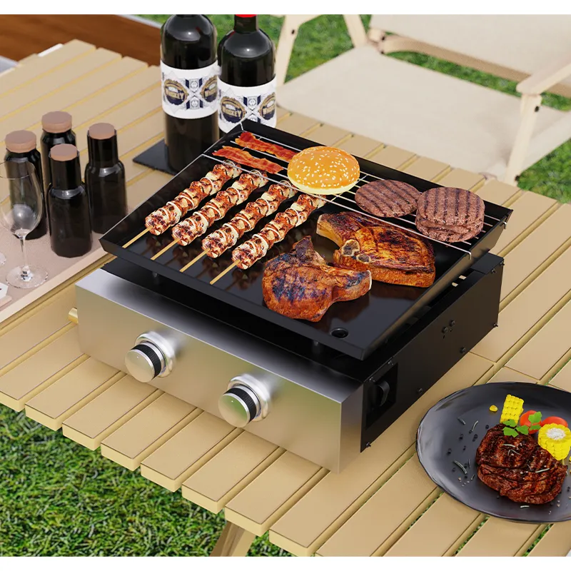 compact flat top grill