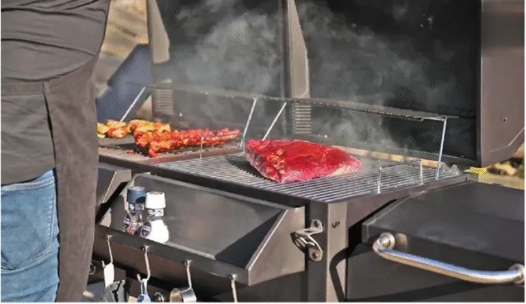 combo gas and charcoal grill