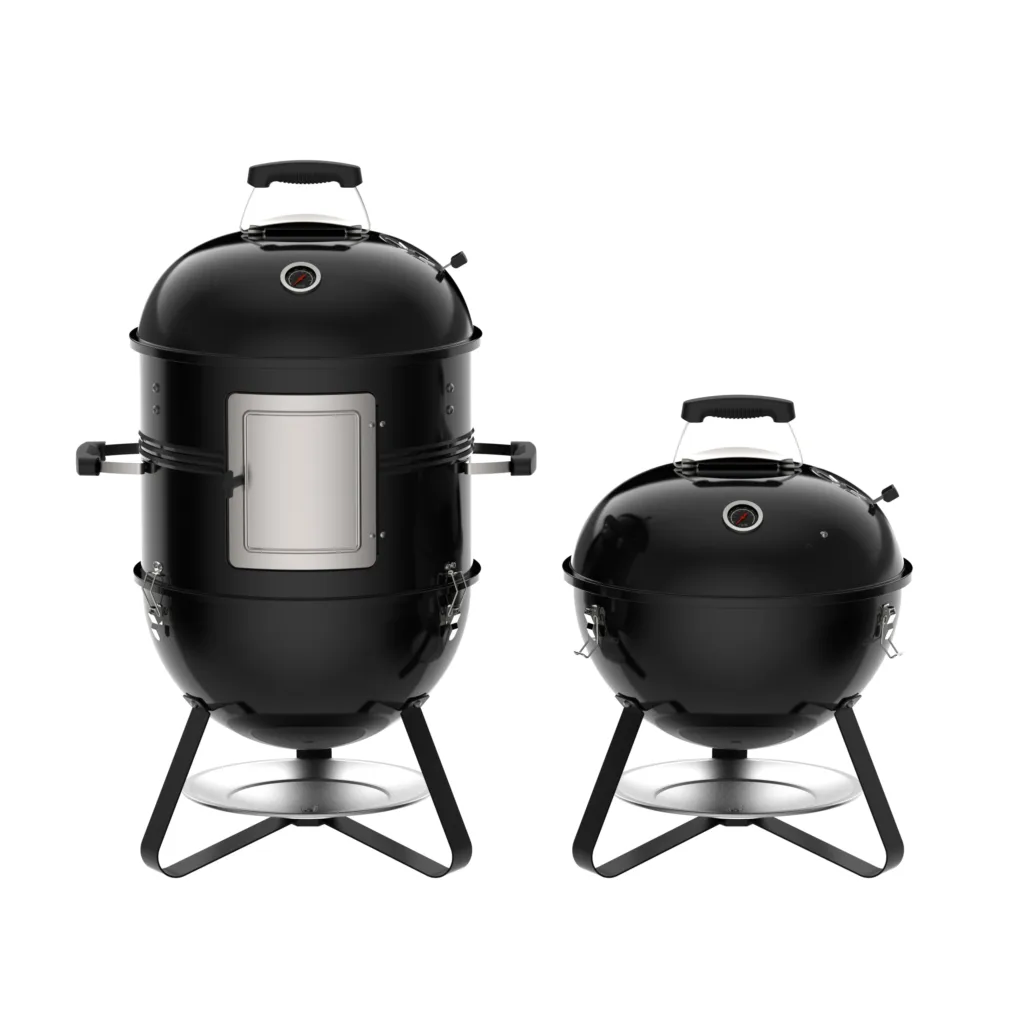 Gas BBQ with Smoker2