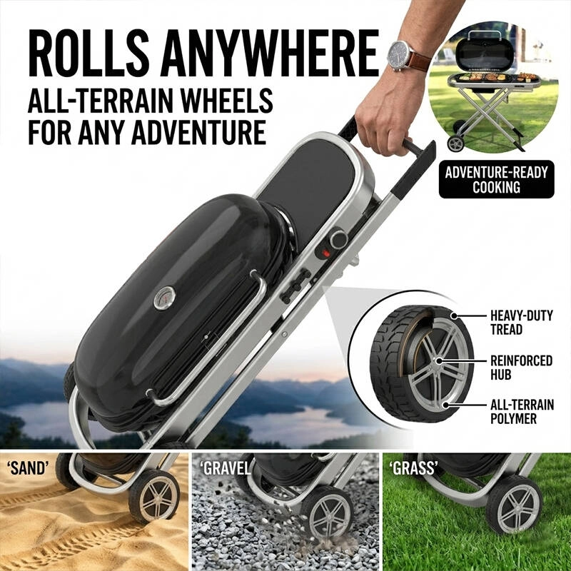keyo bbq all-terrain wheels for grill1