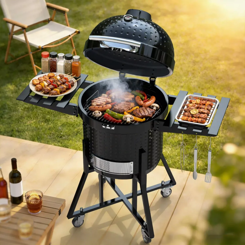 KEYO Charcoal and Grill Combos3