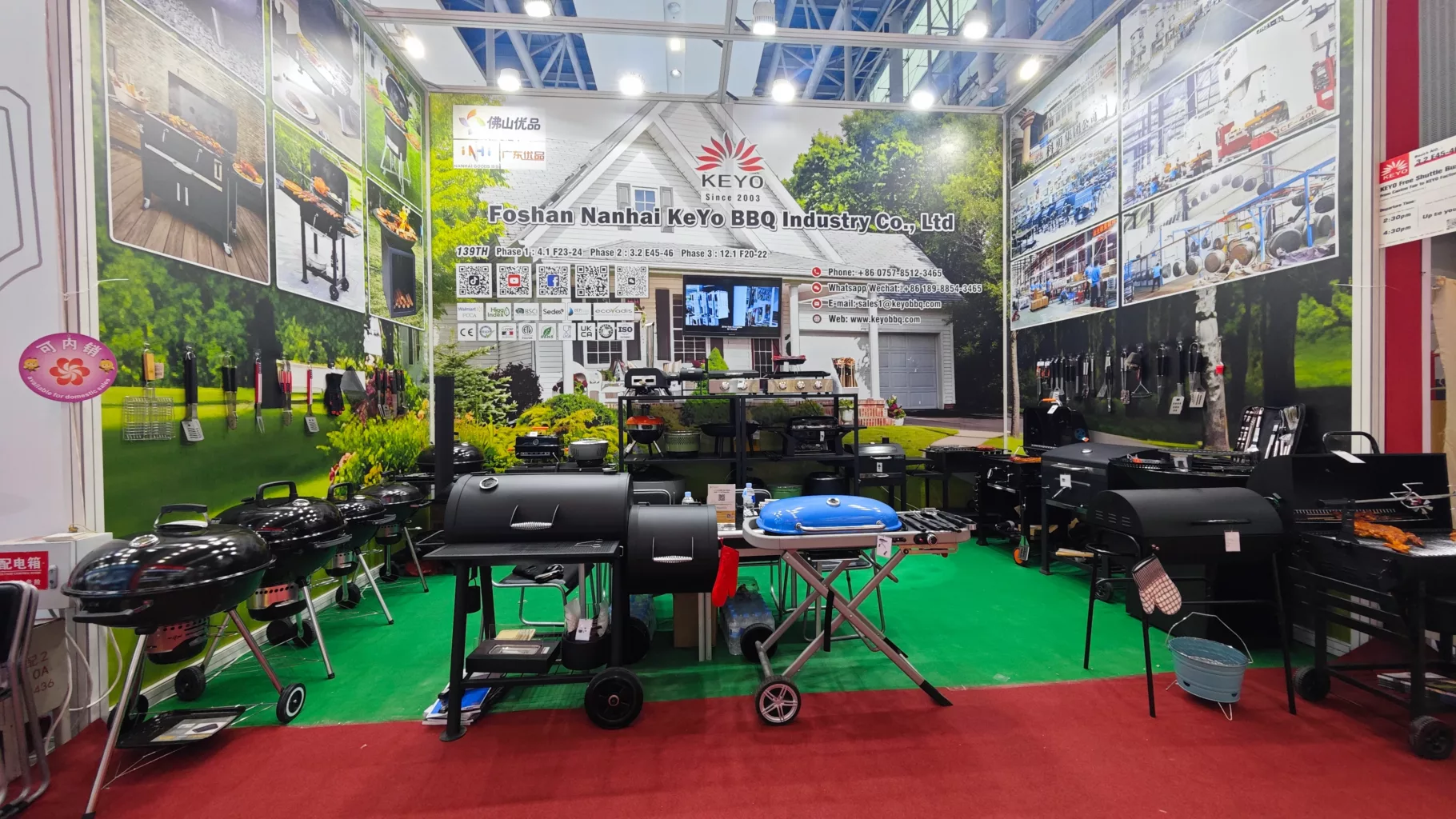 charcoal grill Canton Fair