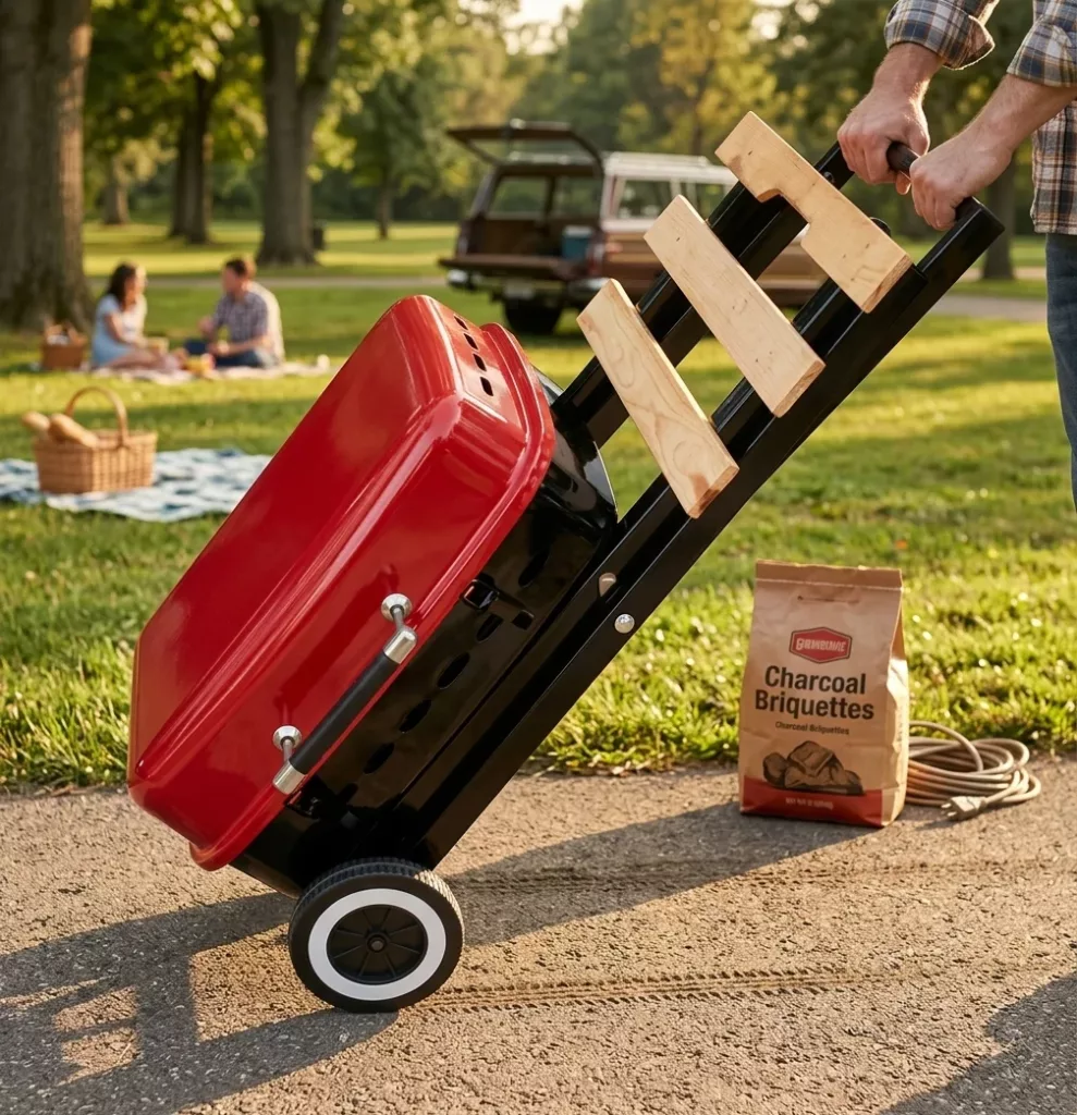 Camping Charcoal Grill2