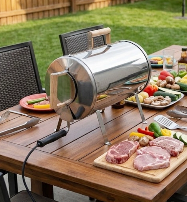 Charcoal vs Electric Grill2