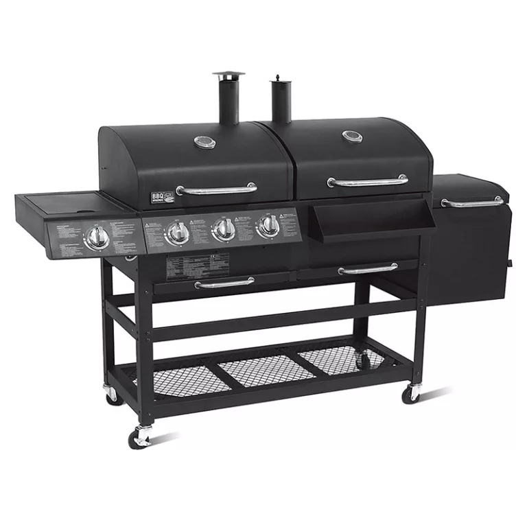 Original Factory Customization Outdoor Garden Large Gas and Charcoal Grill OEM/ODM Combo Smokeless Barbecue BBq Commercial Grill