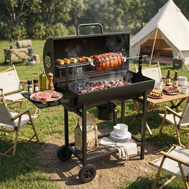 Outdoor Charcoal Grill