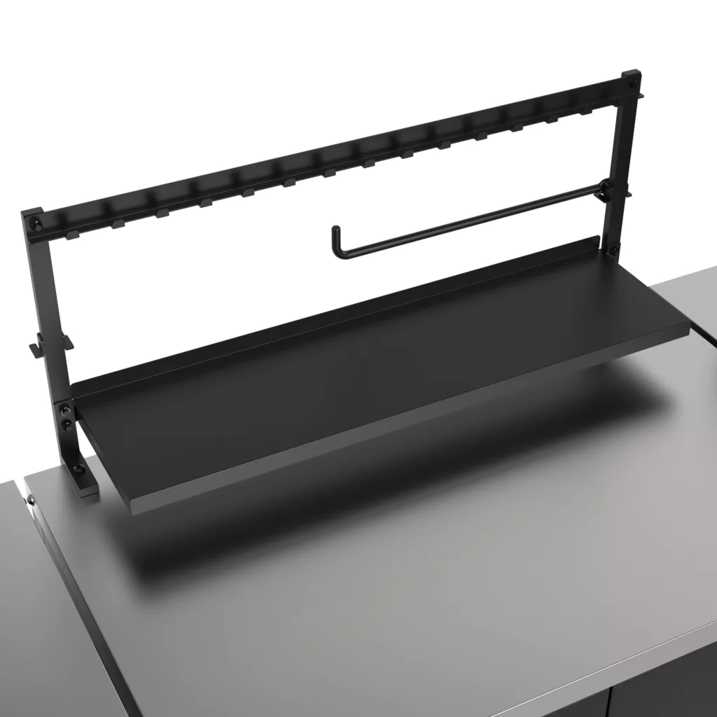 VERTICAL UTILITY ORGANIZER MAXIMIZES WORKFLOW