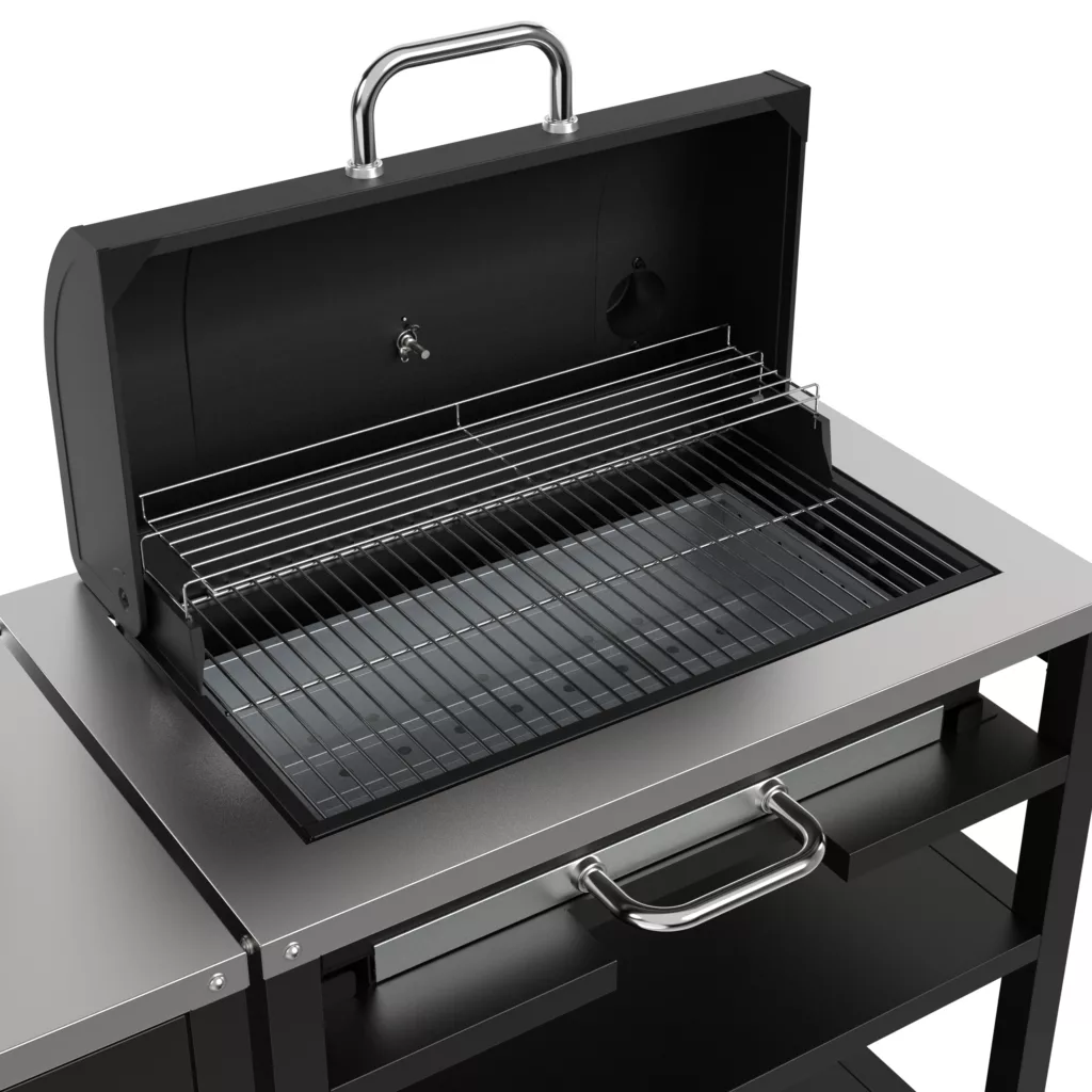 HEAVY-GAUGE BLACK ENAMEL COOKING GRATES