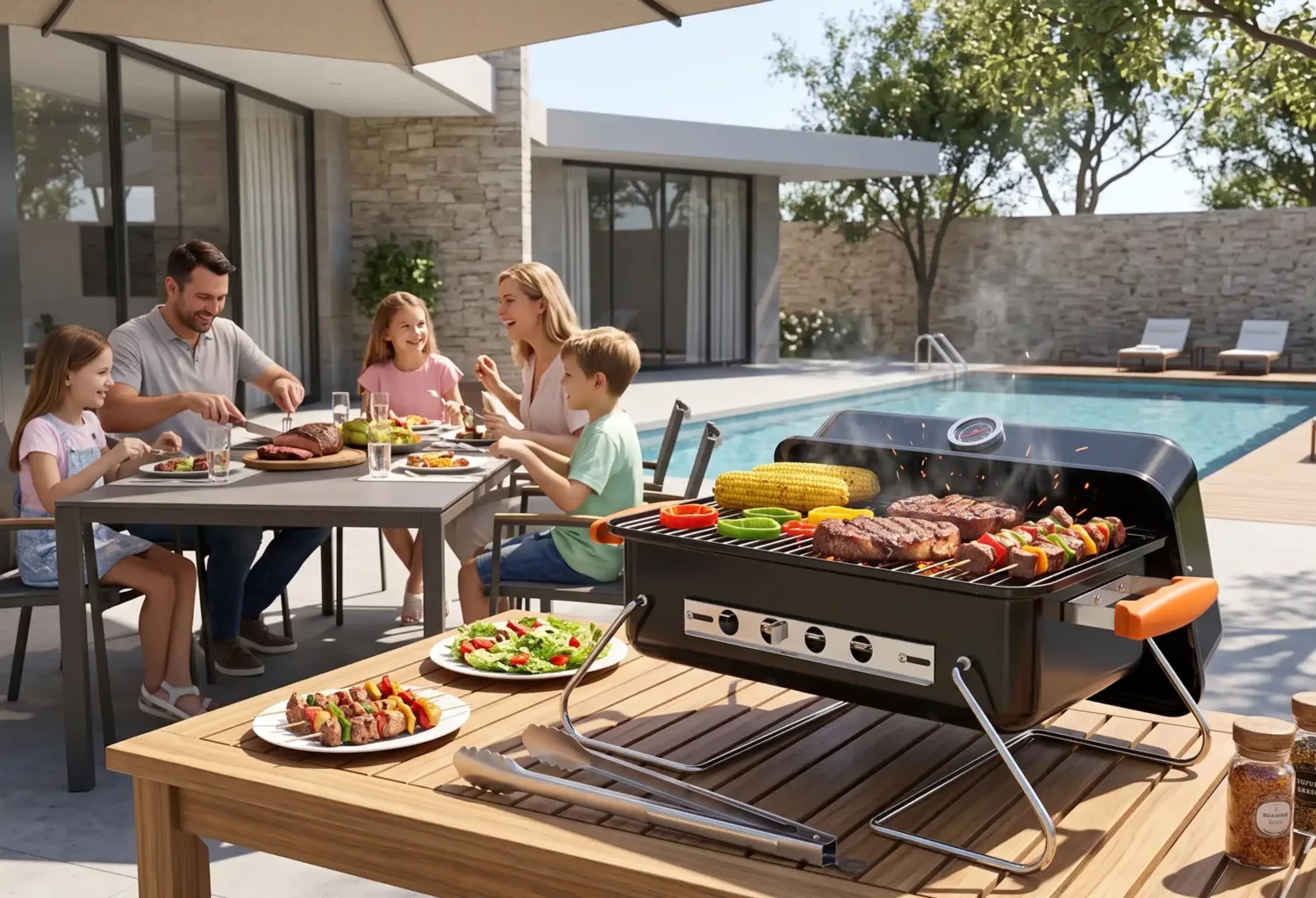Portable Charcoal Grill2