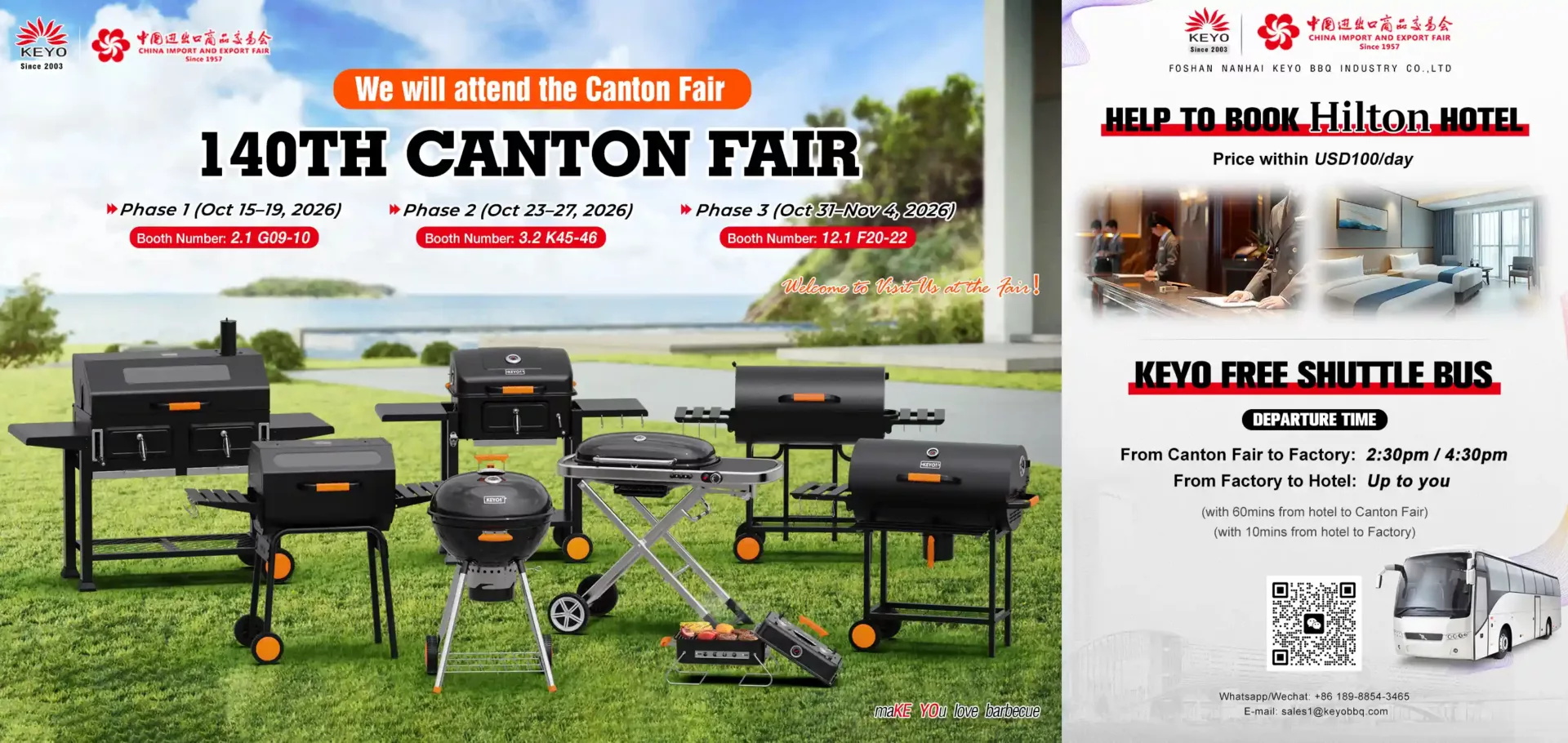 attend the 140th Canton Fair